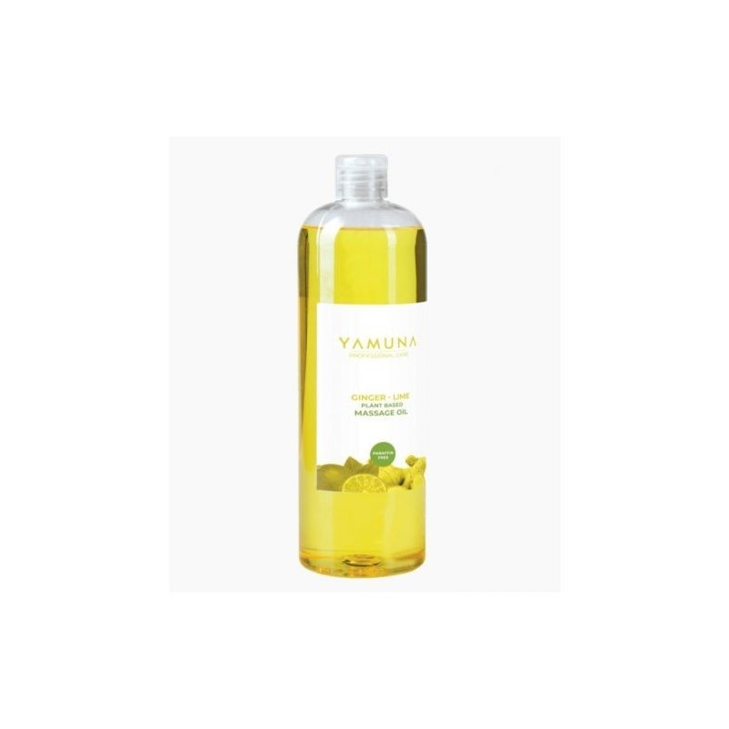 Yamuna Ulei Masaj Ghimbir & Lime Anticelulitic 1000ml | SalonShop.ro