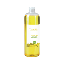 Yamuna Ulei Masaj Ghimbir & Lime Anticelulitic 1000ml | SalonShop.ro