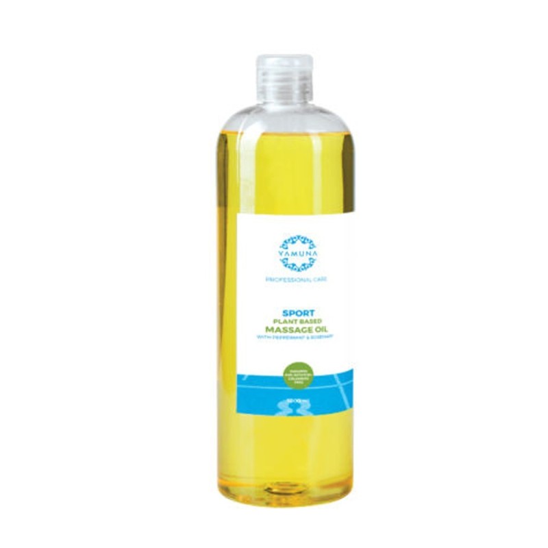 Ulei Masaj Sportiv Yamuna Menta & Rozmarin 1000ml | SalonShop.ro
