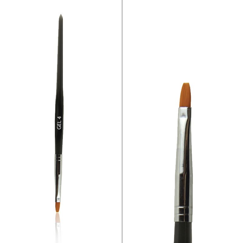Pensula Neagra Gel #4 - BrillBird