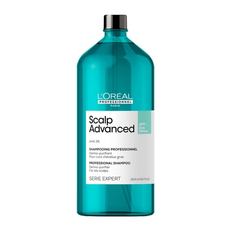 Loreal Scalp Advanced Sampon pentru scalp gras - 1500ml