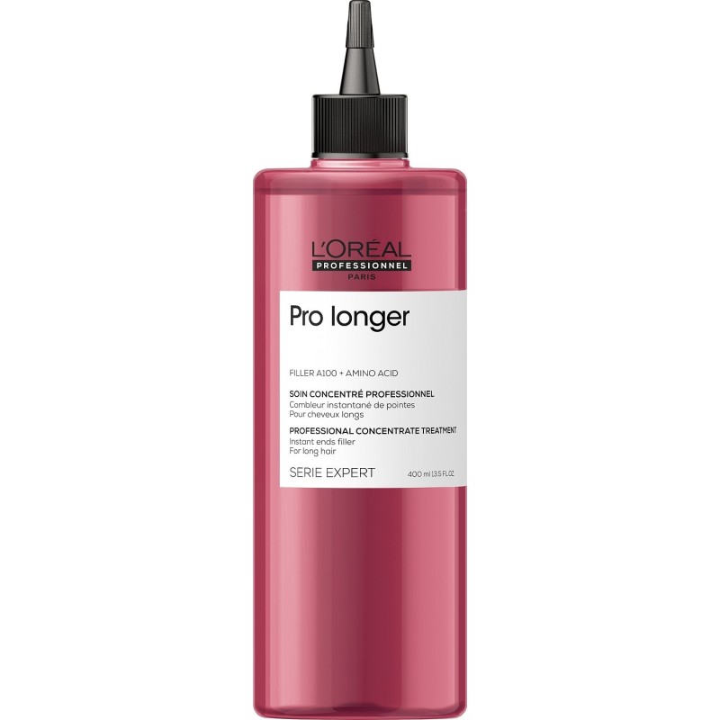 Loreal Pro Longer Tratament pentru vârfuri păr lung, 400ml. Repară instantaneu și fortifică fibra capilară cu Filler A-100.