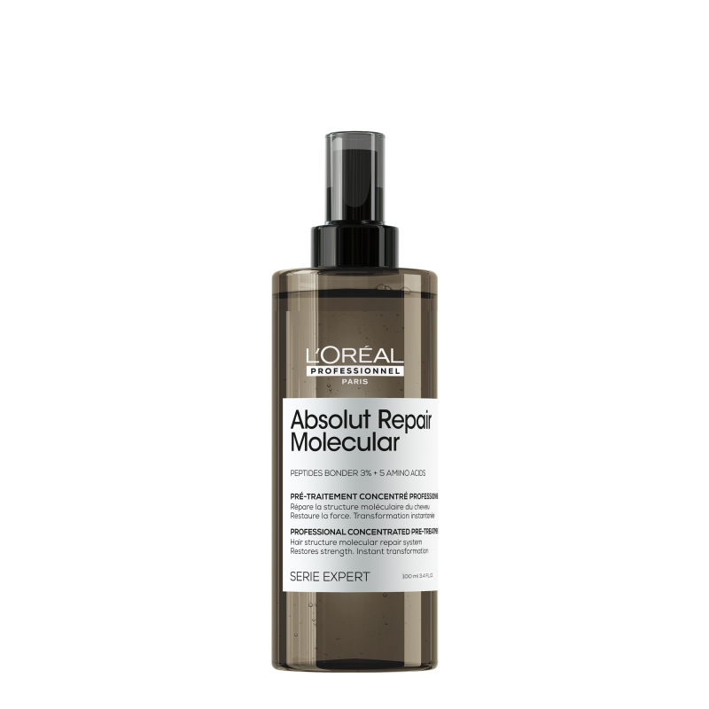 Loreal Absolut Repair Molecular Tratament Pre-Șampon 100ml pentru reparare profundă. Reface structura moleculară a părului degra