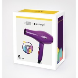 Uscător de păr Perfect Beauty Jet Air Lila, ideal pentru uscare rapidă și coafuri impecabile. Design compact, performanță eficie