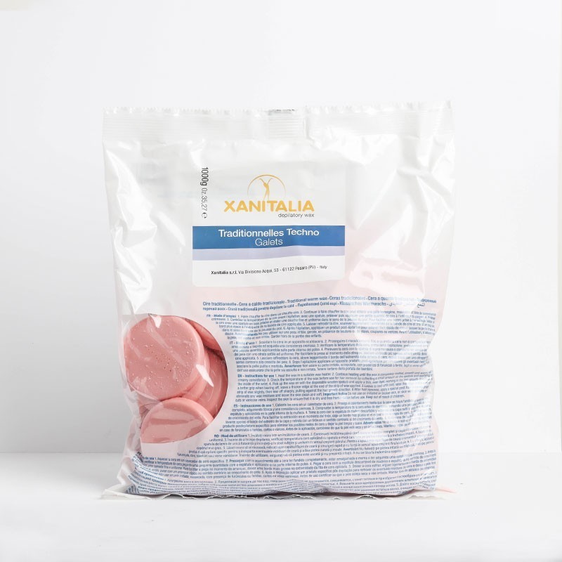 Ceara pentru epilare traditionala - pink - la punga 1kg - roz