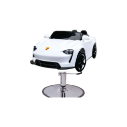 Salonshop - scaun frizerie copii - masinute white porsche