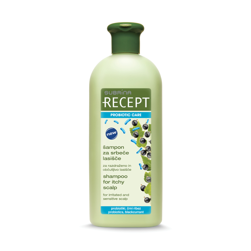 Subrina Recept Probiotic Sampon pentru scalp iritat - 400ml