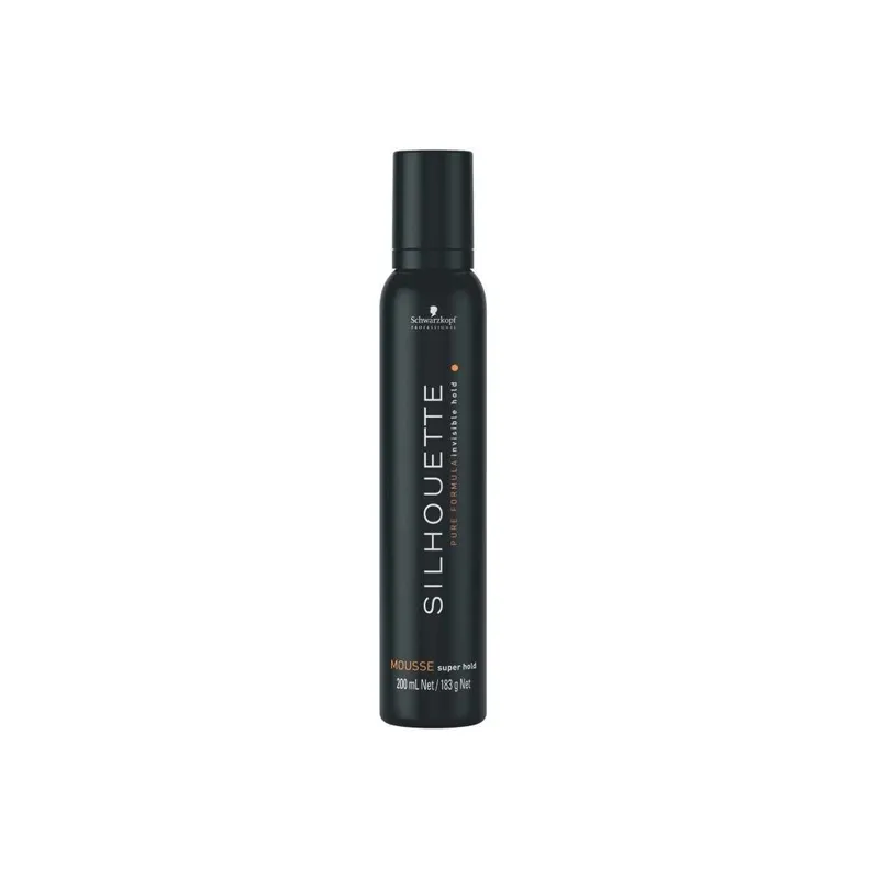 Schwarzkopf - Silhouette negru - spuma super hold - 200ml