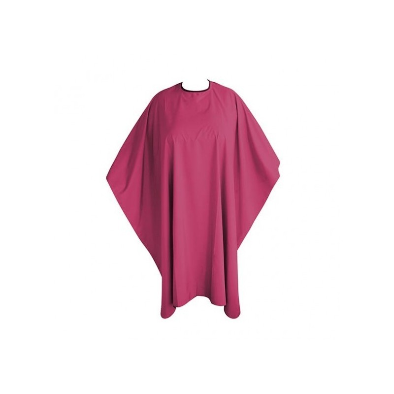 PB Pelerina de tuns 128*148cm Roz cu capse