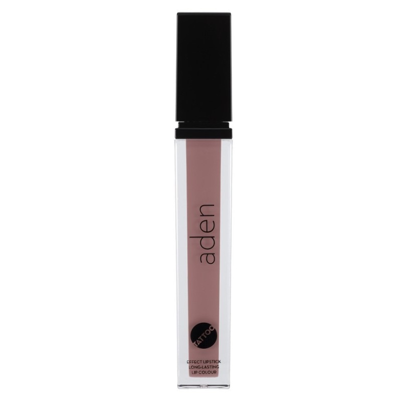 Aden cosmetics - ruj lichid 7ml - satin effect 10 - cool nude