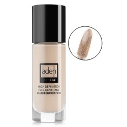 Aden Fond de ten lichid full hd nr 02 ivory - 20ml