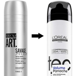 Loreal Techni Art Pure Savage Panache Spray pudra sec 250ml - New