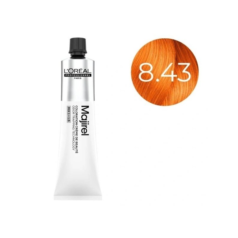 L'oreal professionel - majirel vopsea de par 60ml - 8,43 - New