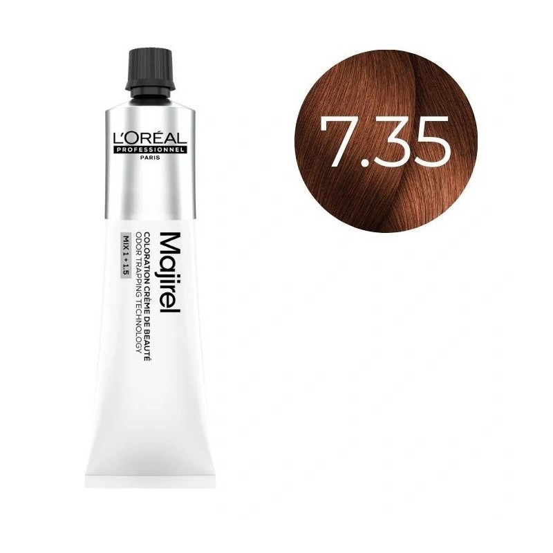 L'oreal professionel - majirel vopsea de par 60ml - 7,35 - New