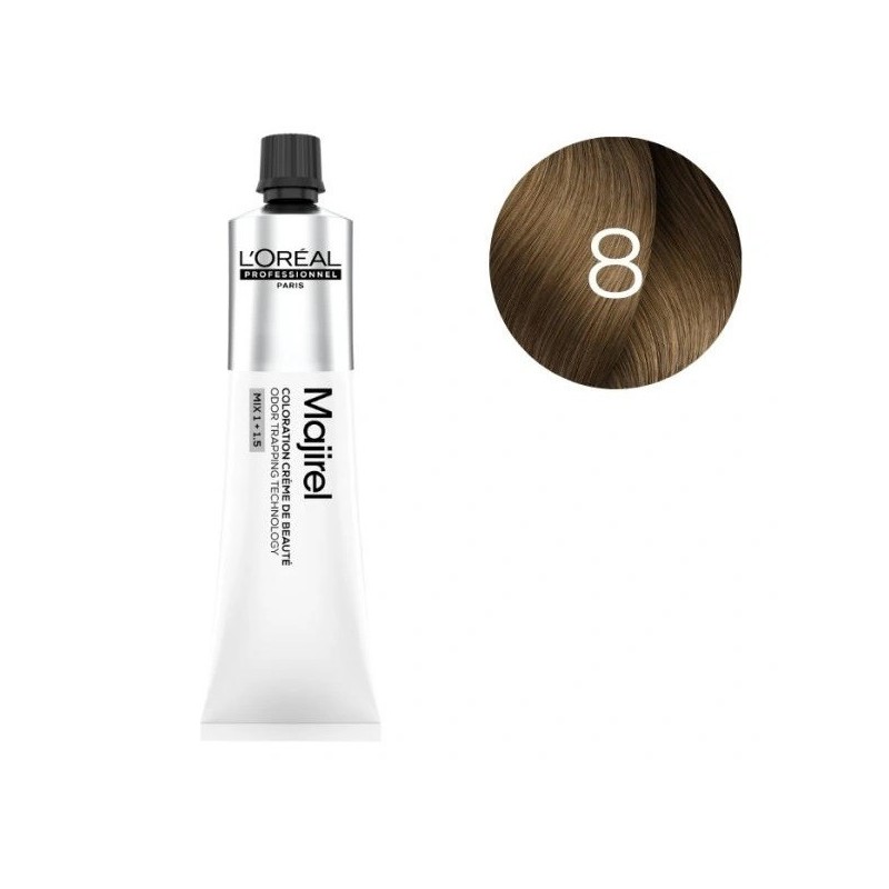L'oreal professionel - majirel vopsea de par 60ml - 8 - New