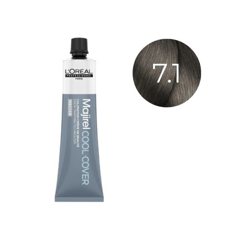 L'oreal professionel - vopsea de par - majirel cool cover - 7,1cc - 60ml