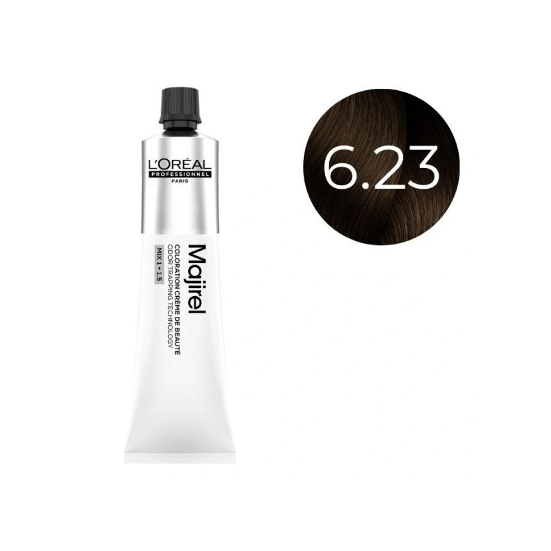 L'oreal professionel - vopsea de par - majirel cool cover - 6,23 - 60ml