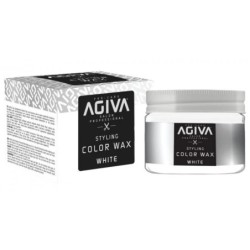 Agiva Color Wax White - 120ml - Cu nuantare alb