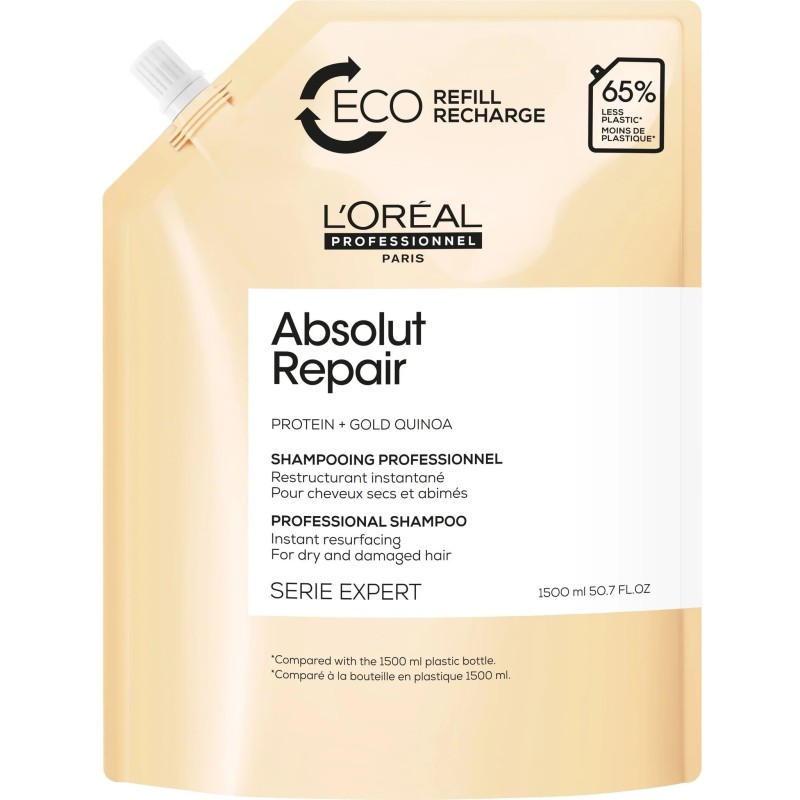 Loreal Absolut Repair Gold Quinoa Sampon Refill - 1500ml