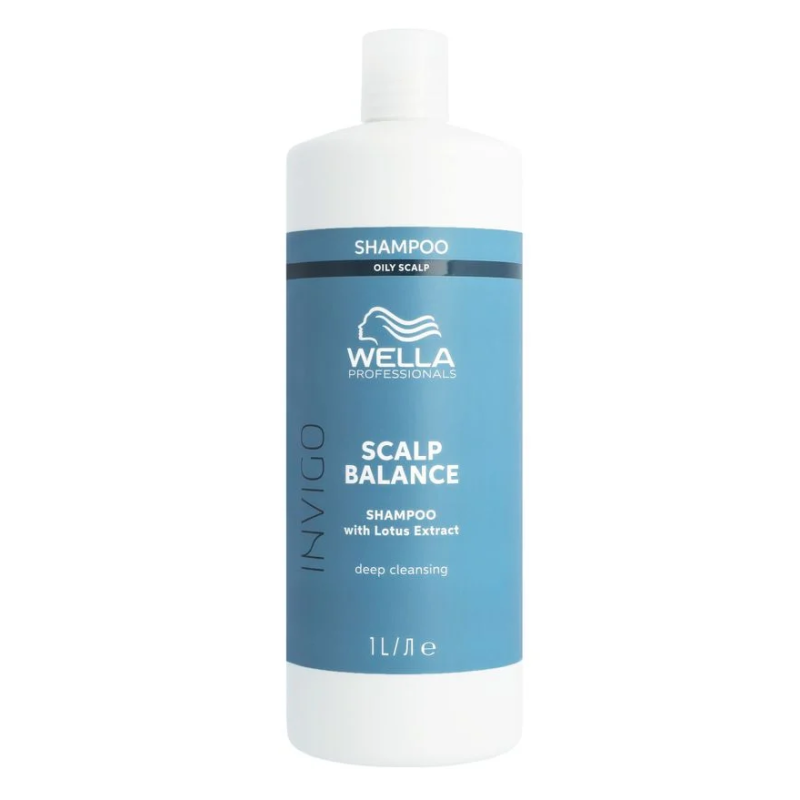 Wella IN Scalp Balance Oily Scalp Sampon par gras - 1000ml