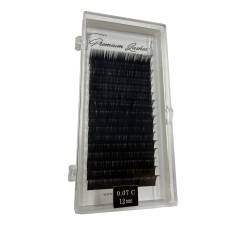 Premium lashes - gene false - fir cu fir - 0.07c - 12mm