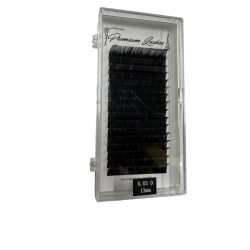 Premium lashes - gene false - fir cu fir - 0.03d - 13mm
