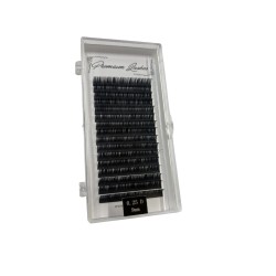 Premium lashes - gene false - fir cu fir - 0.25d - 9mm