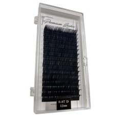 Premium lashes - gene false - fir cu fir - 0.07d - 12mm