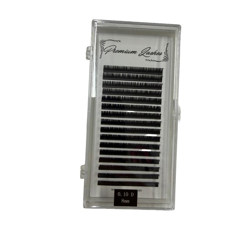 Premium lashes - gene false - fir cu fir - 0.10d - 8mm