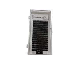Premium lashes - gene false - fir cu fir - 0.10j - 7mm
