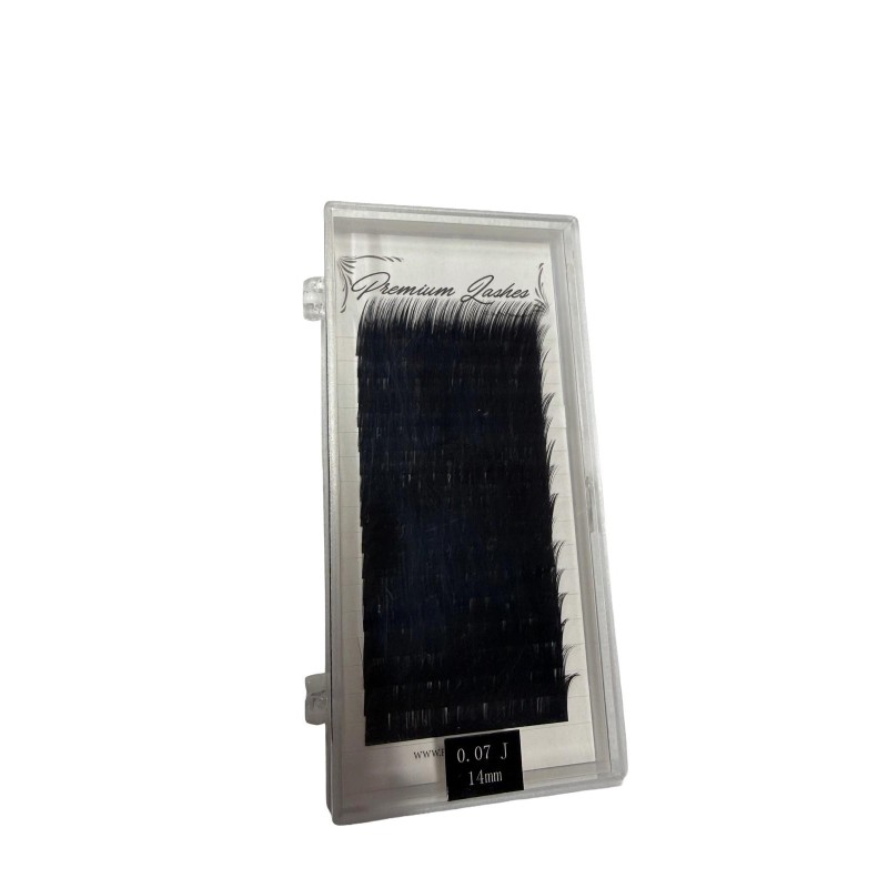 Gene False PREMIUM LASHES Fir cu Fir 0.07J 14mm Profesionale