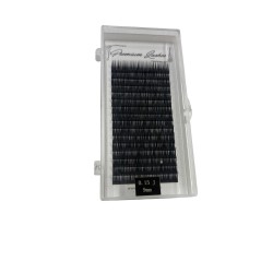 Premium lashes - gene false - fir cu fir - 0.15j - 9mm