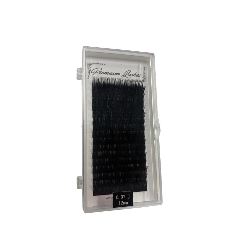 PREMIUM LASHES Fir cu Fir 0.07j 12mm J - Gene False Profesionale
