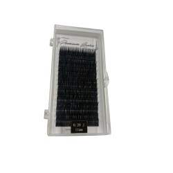 Premium lashes - gene false - fir cu fir - 0.20j - 11mm