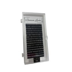 Premium lashes - gene false - fir cu fir - 0.15j - 8mm