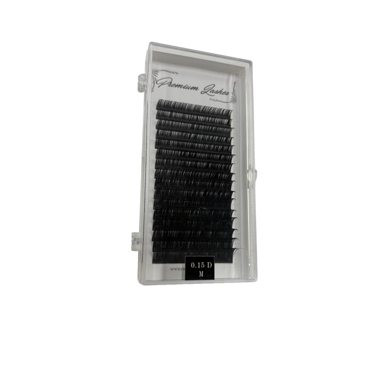 Premium lashes - gene false - fir cu fir - 0.15d - mix