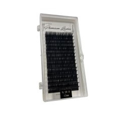 Premium lashes - gene false - fir cu fir - 0.20d - 12mm