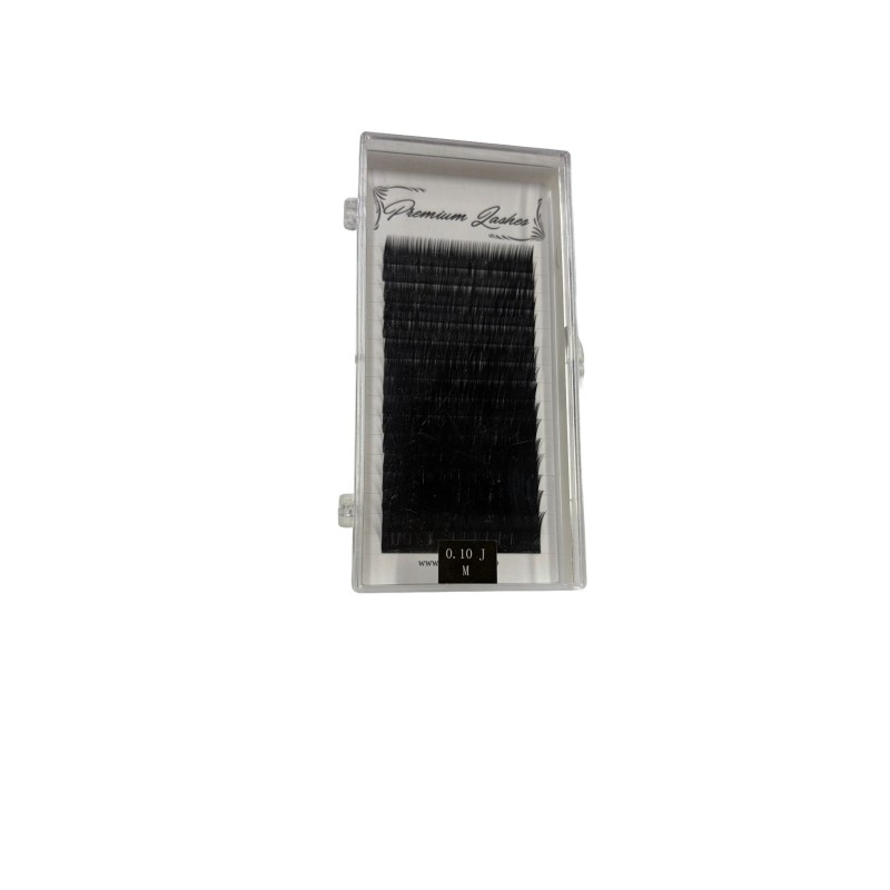 Premium lashes - gene false - fir cu fir - 0.10j - m