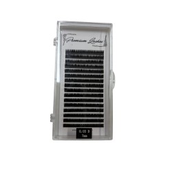 Premium lashes - gene false - fir cu fir - 0.03d - 7mm