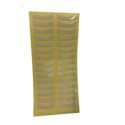 Premium lashes - mini plasture de protectie pentru gene fir cu fir - 15 perechi