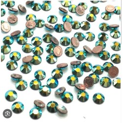 Pietre swarovski - jet ab - ss9 - 100buc