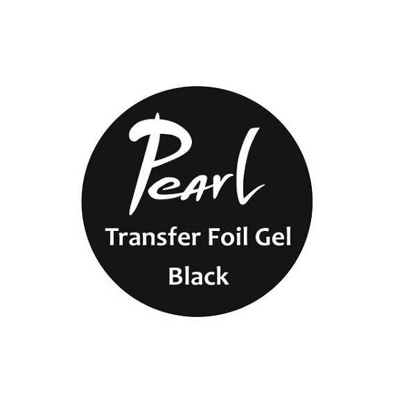 Gel negru pentru folie de transfer - 5ml - Pearl Nails