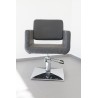 Salonshop - scaun pentru coafura - gri inchis - Ref.14066