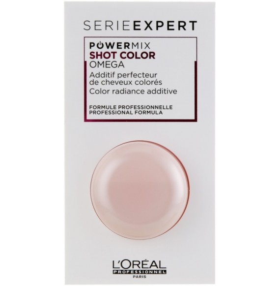 Loreal - power mix shot - color omega - tratament pentru par vopsit - 10gr