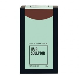 Hair sculptor - hair building fibers - fibre de reconstructie ale parului -  medium brown - 25gr