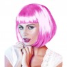 Hair club - peruca carnaval - cleo - magenta