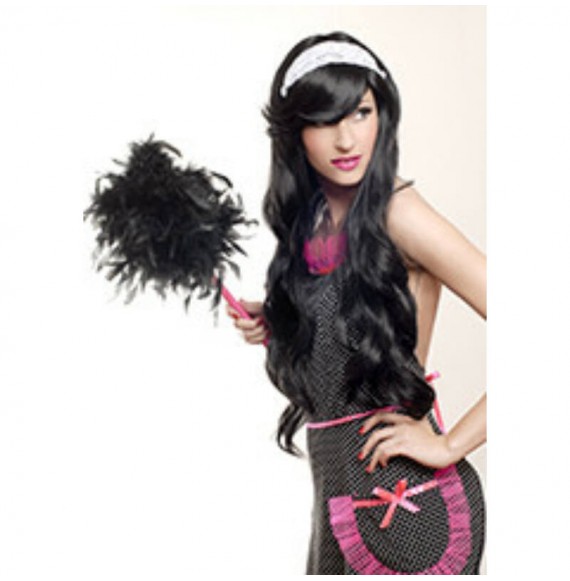 Hair club - peruca carnaval - lolita - negru