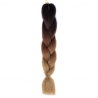 Extensii din par sintetic - afro - ombre 53 - 100gr