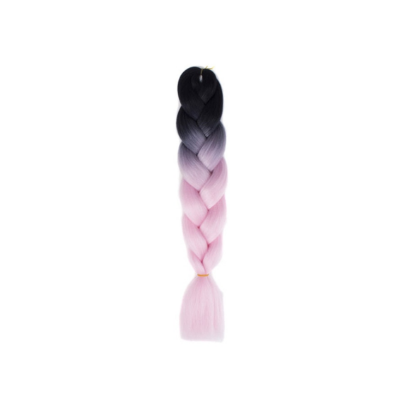 Extensii din par sintetic - afro - ombre 3 - 100gr