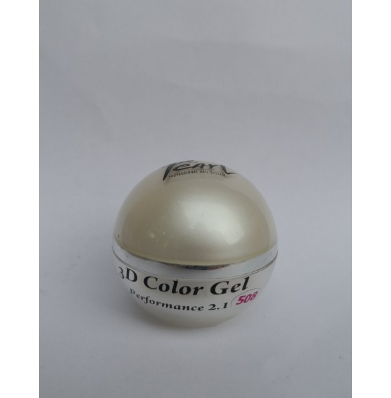 Gel color 3d - 508 - 4gr - pearl nails